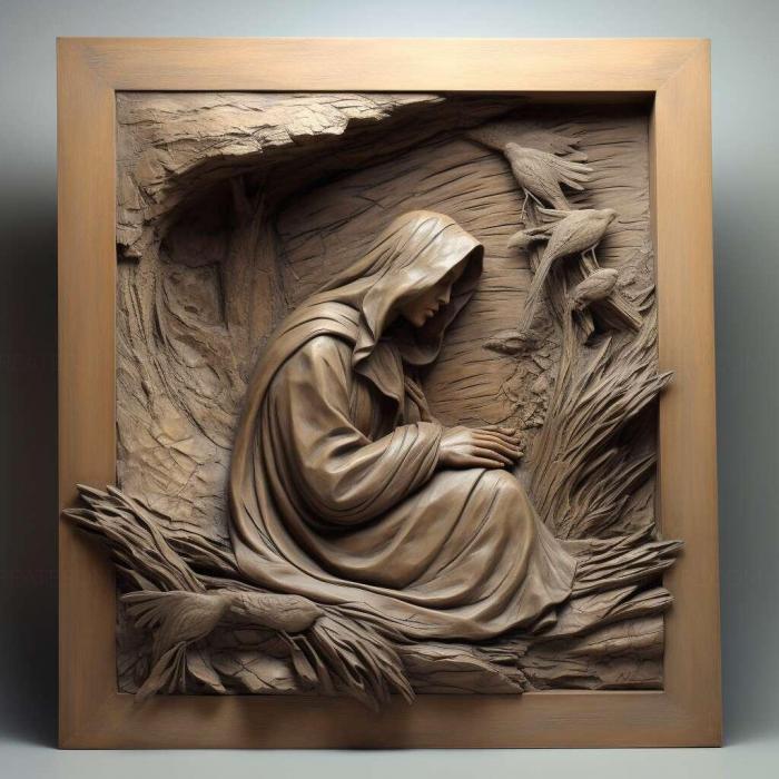 نموذج ثلاثي الأبعاد لآلة CNC 3D Art 